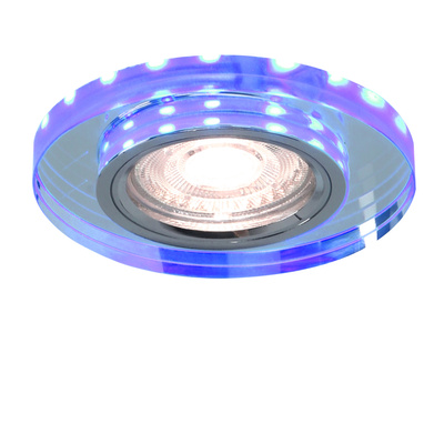 Deckenleuchte rund blau LED-Netz SS-23 2226965