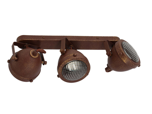 Lampa sufitowa listwa rdzawa 3x40W GU10 Frodo Candellux 93-71088