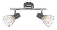 Lampa de perete candellux modo 92-61522 e14 negru+crom