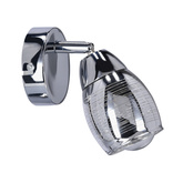 Virginia lamp chrome wall lamp 1x10w e14 mirror shade 91-14009