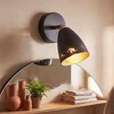 Applique applique 1X40W E14 noir COTY 91-67159