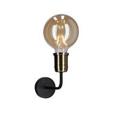 Kinkiet ścienny czarny+patyna oprawka metalowa Goldie 21-56160-Z