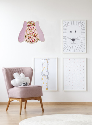 Hängende Deckenleuchte Candellux Zuza 31-96961 E27 rosa