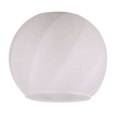 Round white E27 glass lampshade for Alyson Candellux 71-73860 lamps