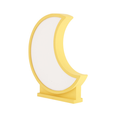 MOON LED-TISCHLAMPE FÜR KINDER IQ KIDS GOLD