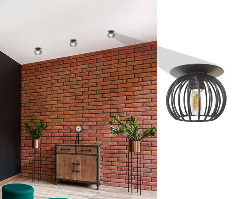 Black ceiling luminaire SK-93 2268767