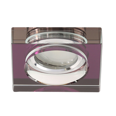 Corp de iluminat de plafon pătrat violet MR16 ochi SS-16 Candellux 2244344