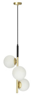 Lampe suspendue or mat 3 Duo 33-01276