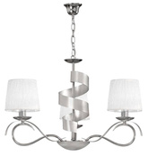 Ceiling lamp chrome chandelier 3x40W E14 Denis Candellux 33-23414