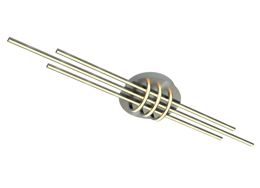 lampa plafon candellux apeti naksos led satyna nikiel 4000k