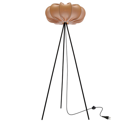 CAFEÉ floor lamp black 1x40W E27 shade 52/23 frappe