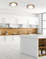 Lampa Sufitowa Candellux Rustica 14-06622 Plafon Drewno Standard 1X60 W E27 Dąb