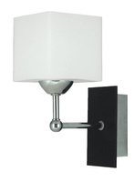 Wall Lamp Sconce Candellux Cubetto 21-24513 E27 Wood+Chrome