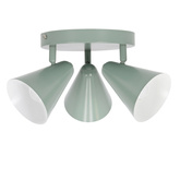 Deckenleuchte plafond 3X40W E14 grau matt AMOR 98-63328