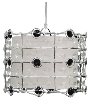 Plafonnier suspendu 1X40W E27 noir SENECA 31-02969