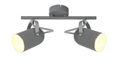 Lampa ścienna Candellux Gray listwa 92-66480 E14 szary