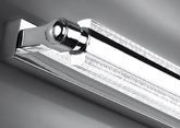 Bathroom wall lamp chrome LED strip 11W 4000K Quasar Candellux 20-73402