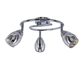 Spiralwandleuchte 3X10W E14 LED Chrom MILTON 93-61300