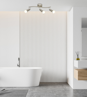 Bandă de perete 3X40W E14 nichel satinat ARC 93-63465