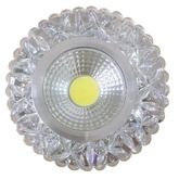 Oprawa stropowa okrągła bezbarwna LED 5W SAK-03 2240299