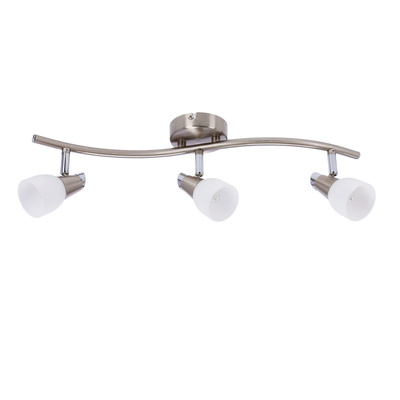 Wandlampenleiste 3X40W G9 Nickel-Chrom-Weiß SELIA 93-69993