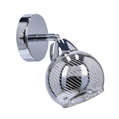 Wall lamp sconce 1X10W E14 chrome FORT 91-62802