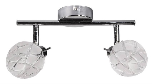 Lampa sufitowa Candellux 92-99276 Febe listwa 2X40W G9 chrom