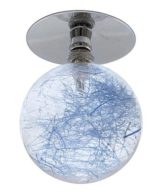 Ceiling luminaire blue glass ball SK-13 2264343