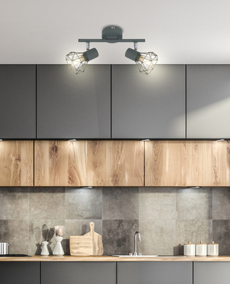 Lampa ścienna Candellux Verve 92-60976 listwa E14 matowy szary