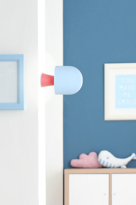 Wall lamp red/blue G9 Visby Ledea 50401161