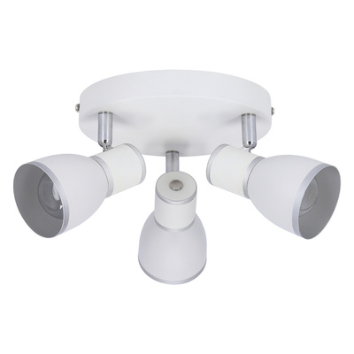 Lampa sufitowa candellux fido 98-63397 plafon e14 biały+chrom
