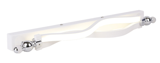 Applique de salle de bain orientable blanche LED 12W 4000K Esse Candellux 22-73389