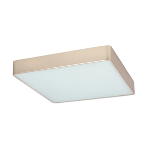 LED ceiling light QUATTRO golden pearl square with glass shade modern ceiling lamp for hallway and bathroom
