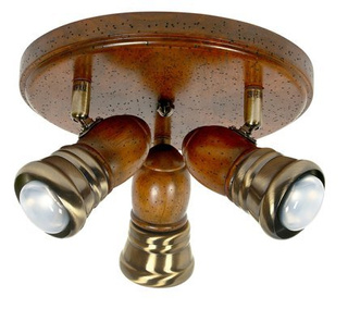 Plafoniera 98-74136 Parteo E14 40W lemn