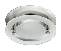 Fixed satin ceiling luminaire with glass OZS-07 2277437