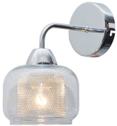 Spiegel-Chrom-Wandleuchte mit Netz Ray Candellux 21-67067