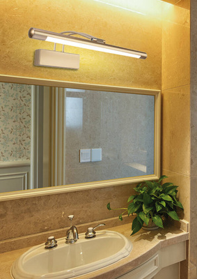 Applique orientable or satiné neutre LED Renoir Candellux 21-69726