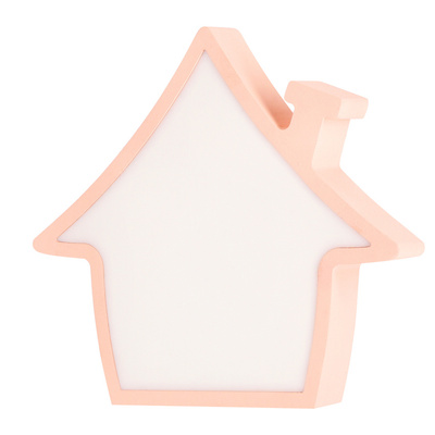 LAMPE DE TABLE LED HOUSE POUR ENFANTS IQ KIDS ROSE