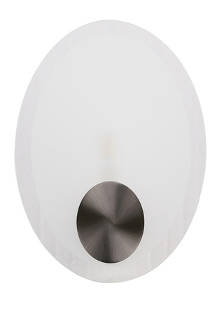 Wandleuchte matt 1xG9 18cm 91-02924 Karat oval Nickel