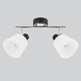 Lampa sufitowa Biloba listwa ze szklanymi kloszami 2-punktowa do salonu
