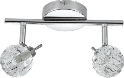 Wall lamp strip 2X40W G9 chrome BOMBOLA 92-70296