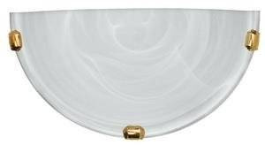 Candellux Duna 11-38770 Plafoniera Plafon1/2 Maner alama alb 60W