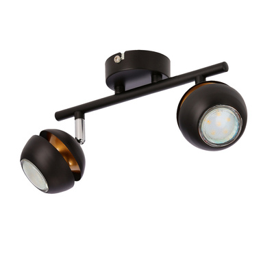 Boni Streifen 2x3w gu10 LED schwarz