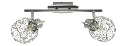 Wandleuchte Candellux Horus 92-19141 Chrom G9-Streifen
