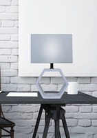 Table lamp ceramic graphite Vidal 41-68552