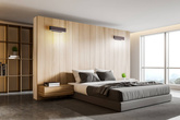 Wall lamp brown LED 4W Nicoletta Candellux 21-75505
