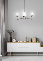 Lampa wisząca sufitowa 3X40W G9 Nikiel mat TOGO 33-10639