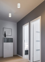 Tube ceiling lamp 1x15w gu10 white matt 2277134