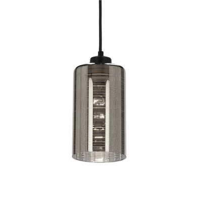 Hanging ceiling lamp chrome glass 1xE27 Cox Candellux 31-53862