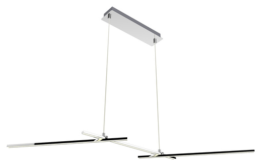 Lampe suspendue APETI THASOS LED 23W 103cm chrome